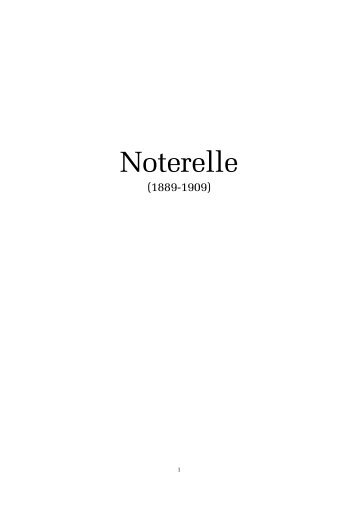 Noterelle