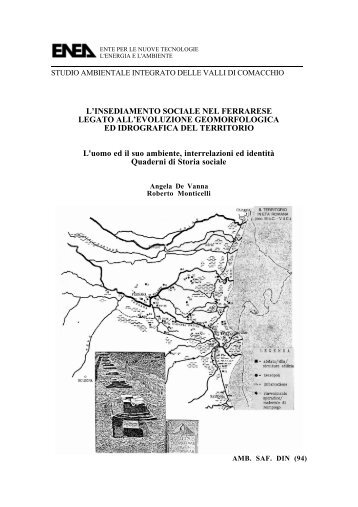 L'INSEDIAMENTO SOCIALE NEL FERRARESE LEGATO ... - Enea