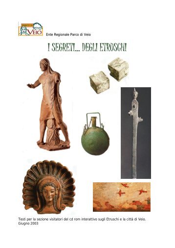 glossario etrusco - Parco di Veio