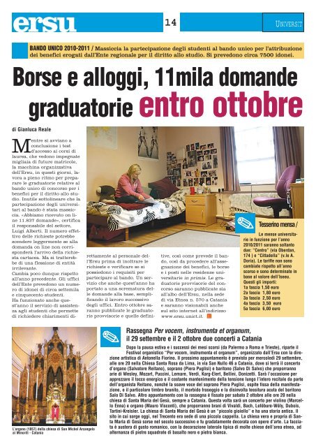 Settembre 2010 - Universitinforma