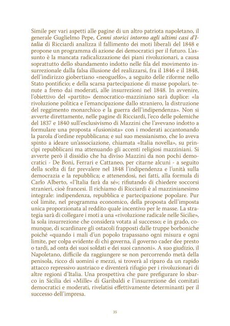 Una pagina del Risorgimento - admin.ch