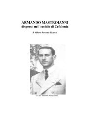 Armando Mastroianni, disperso nell'eccidio di ... - Albertoperconte.it