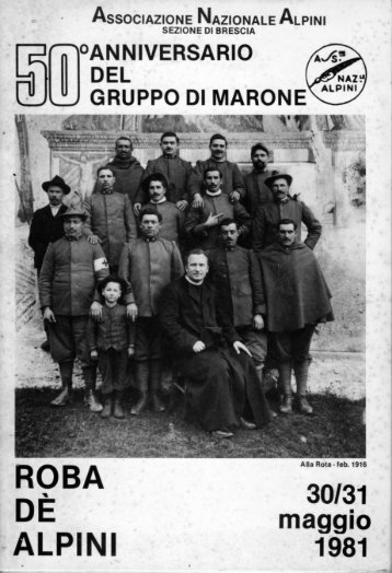 roba de alpini - Marone a Colori