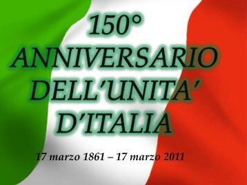 150° anniversario dell'unita' d'italia - Comune di Rodengo Saiano