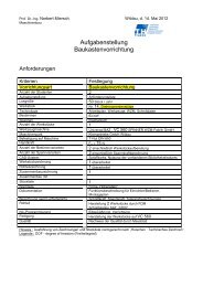 Baukastenvorrichtung-Drehmomentenstütze - Technische ...