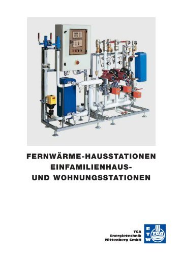 fernwärme-hausstationen einfamilienhaus - TGA-Energietechnik ...