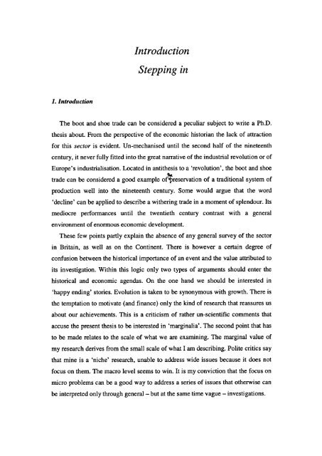 The Boot and Shoe Trades in London and Paris in the Long Eighteenth Century