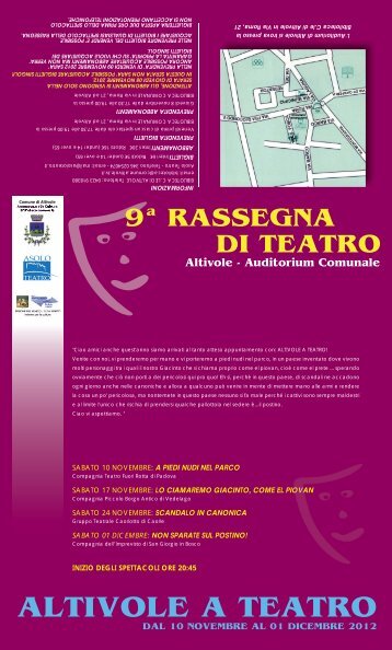 fai clic sulla locandina per scaricare il programma ... - Asolo teatro