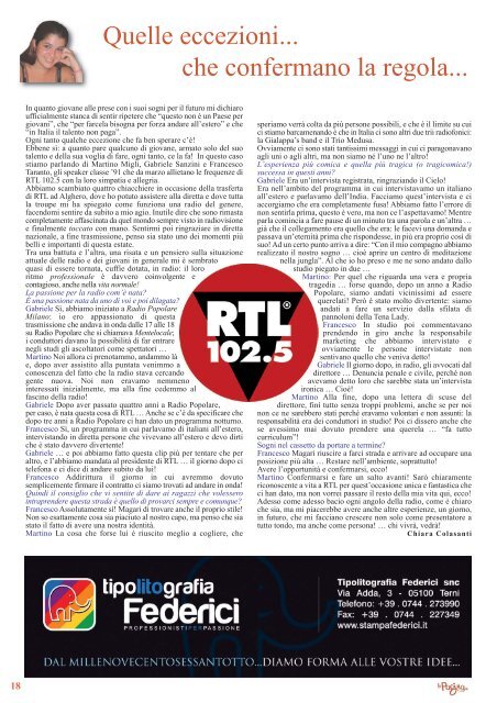 LA PAGINA OTTOBRE 2012:progetto La Pagina futura.qxd