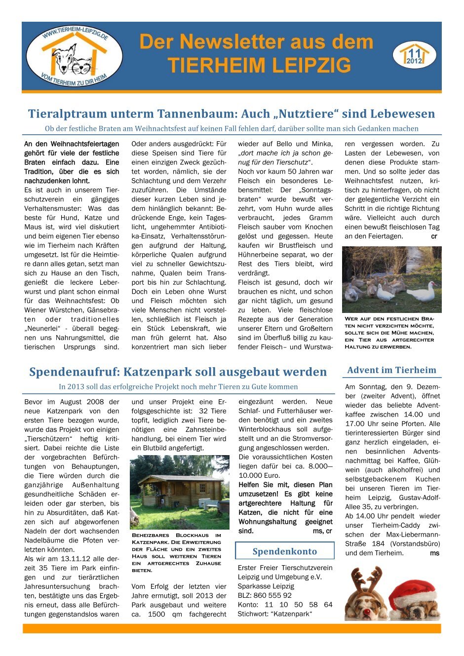 3 Free Magazines From Tierheimleipzig