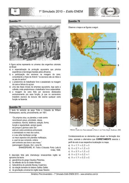 Estilo ENEM - Projeto Medicina