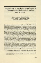 Inquisición y medicina popular en el Obispado de Michoacán, siglos