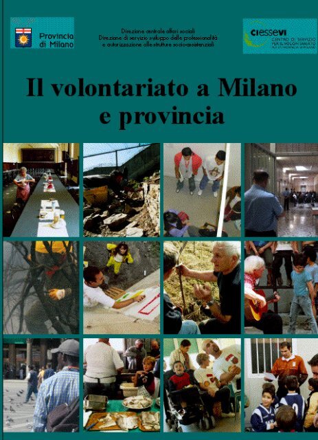 i prima parte le organizzazioni di volontariato della ... - Ciessevi