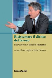 Risistemare il diritto del lavoro - Franco Angeli Editore