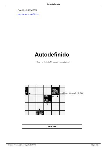 Autodefinido - Zemos98