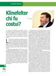 Klinefelter, chi fu costui? - Lucio Romano