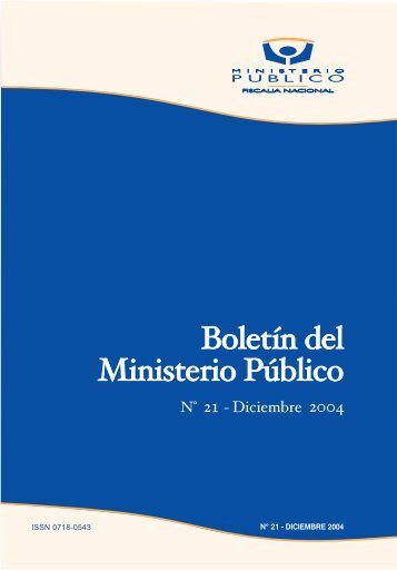 Boletin Ministerio Publico - Ministerio Público