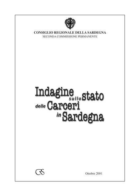 Imp. carceri modificato - Consiglio Regionale della Sardegna