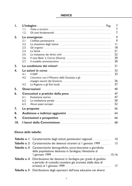 Imp. carceri modificato - Consiglio Regionale della Sardegna