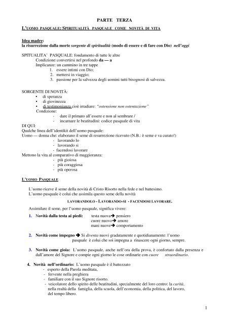 sviluppo schema 3_scheda.pdf - TESTIMONI DEL RISORTO
