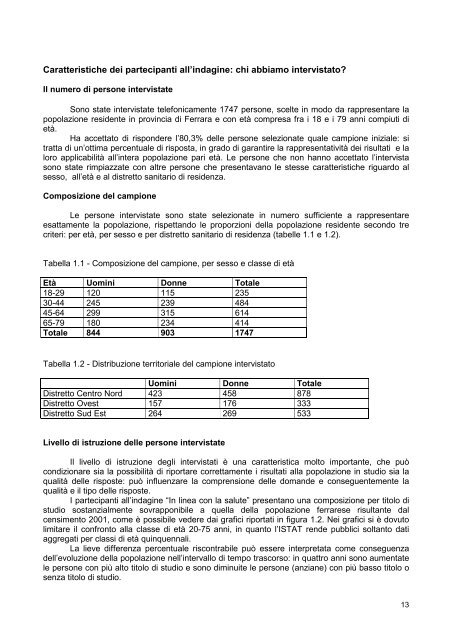 Scarica file - Azienda USL di Ferrara