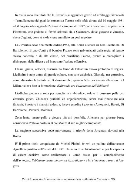 Il calcio una storia universale - Violagol