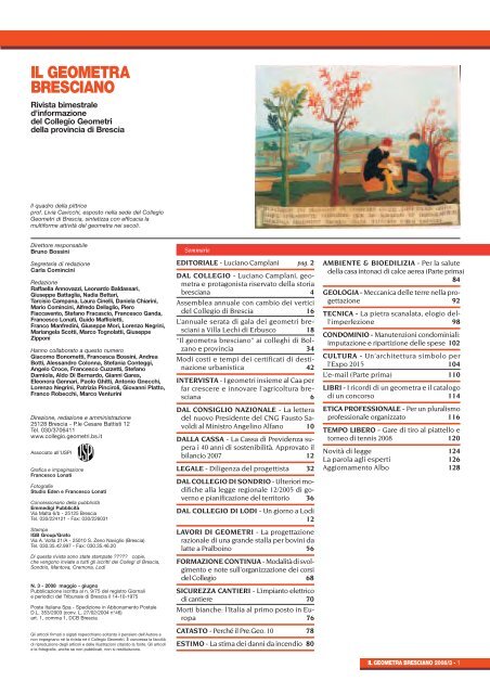 il geometra bresciano - Collegio dei Geometri della Provincia di Parma