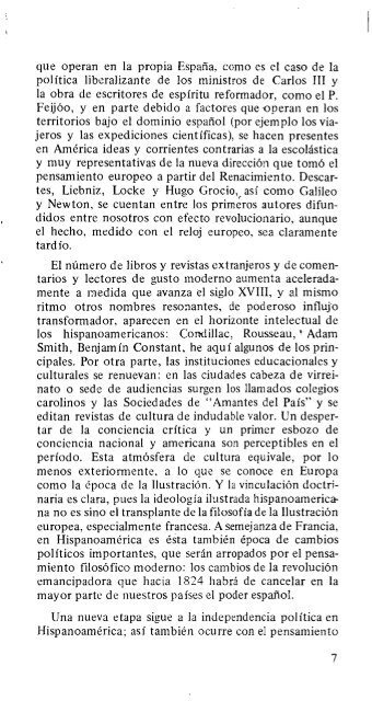 Sentido Y Problema Del Pensamiento Filosófico Hispanoamericano