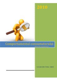 Comportamentul consumatorului