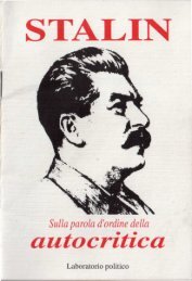 0232all Stalin sulla parola d'ordine della Autocritica libro ... - iskra