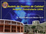 Modelo de Gestión de Calidad Hospital Universitario UANL