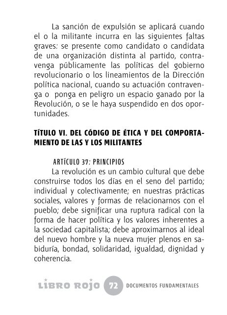 Libro Rojo - Psuv