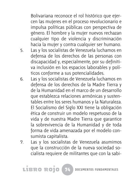 Libro Rojo - Psuv