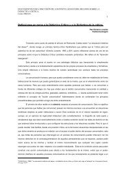 1 Reflexiones en torno a la Didáctica Crítica y a la ... - FedIcaria