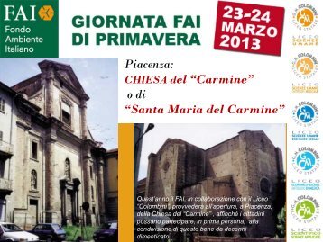 Presentazione Storia e Architettura del Carmine - Liceo Statale GM ...