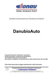 Fascicolo Informativo DanubioAuto DonIT094 – Ed.11 2010 - Donau