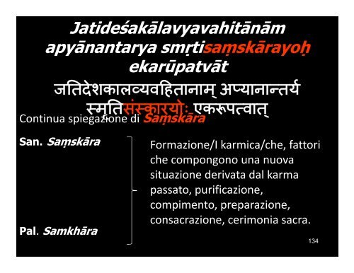 Kaivalya pādaḥ (Titolo, sūtra 1-18) - Multibase