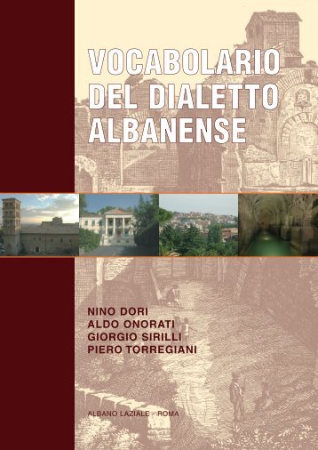 Vocabolario del dialetto albanense - ISSiRFA - Cnr