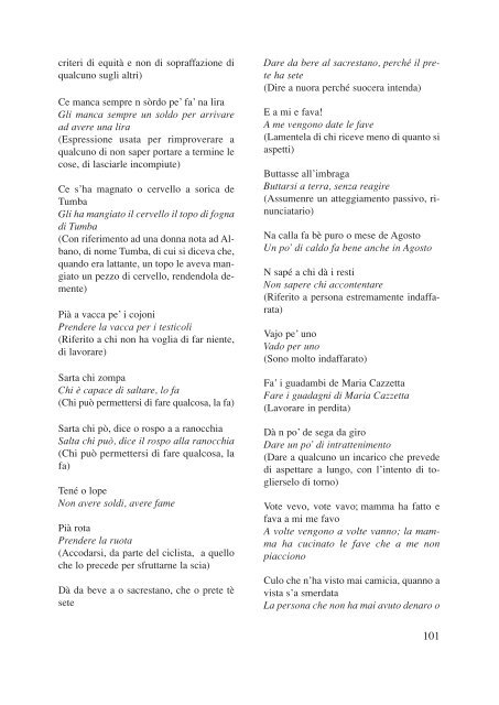 Vocabolario del dialetto albanense - ISSiRFA - Cnr