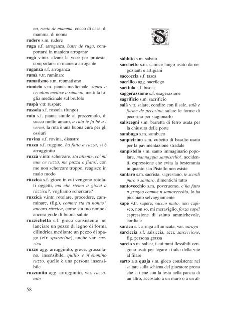 Vocabolario del dialetto albanense - ISSiRFA - Cnr