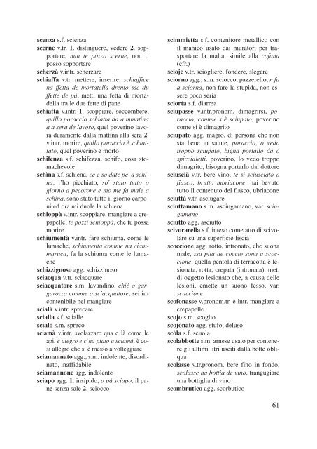 Vocabolario del dialetto albanense - ISSiRFA - Cnr