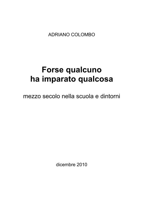 Scarica Qui Adrianocolomboit