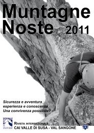 Muntagne noste 2011 - C.A.I. Pianezza