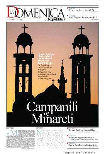 Minareti e campanili - La Repubblica