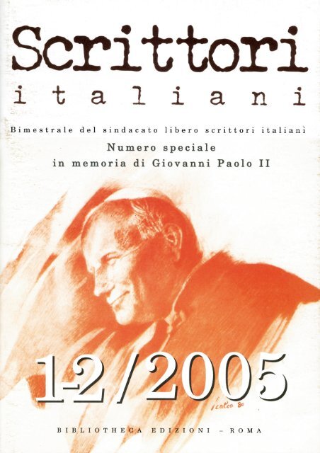 rivista 1-2-2005 - Sindacato Libero Scrittori Italiani