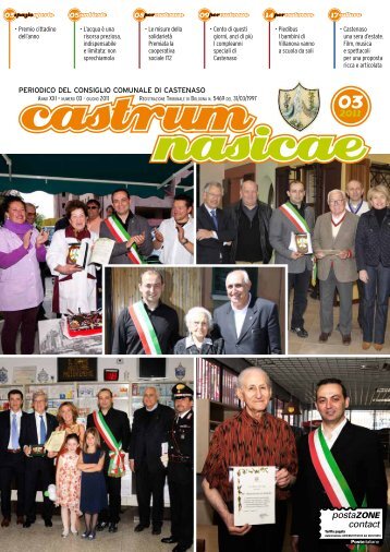 Periodico comunale Castrum Nasicae n. 3 del 2011 - Comune di ...