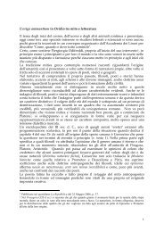 Silvana Rocca (Università di Genova) - L'origo animantium