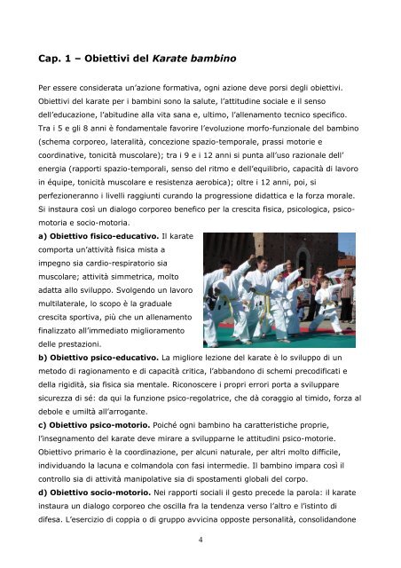 Crescere e divertirsi - Karate Club Galliate