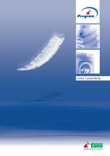 Linea lavanderia PROGRAM - Cleaning with Tana Professional.