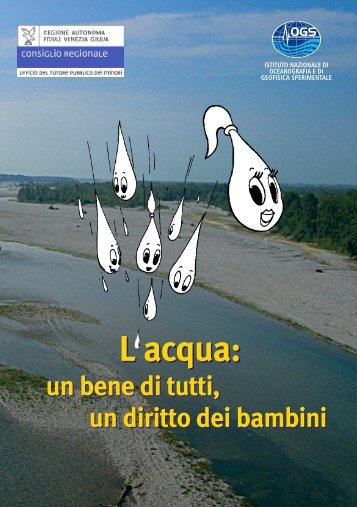 L'acqua: un bene di tutti, un diritto dei bambini - Regione Autonoma ...